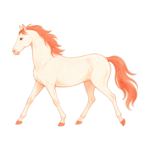冲马生肖插图